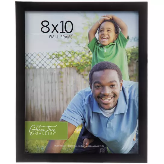 Set of 4 Individual Black Wall Photo Frames Size 8 x 10 inch (Pack of 4)