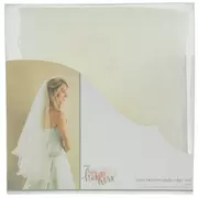 Two-Tier Curly Edge Veil