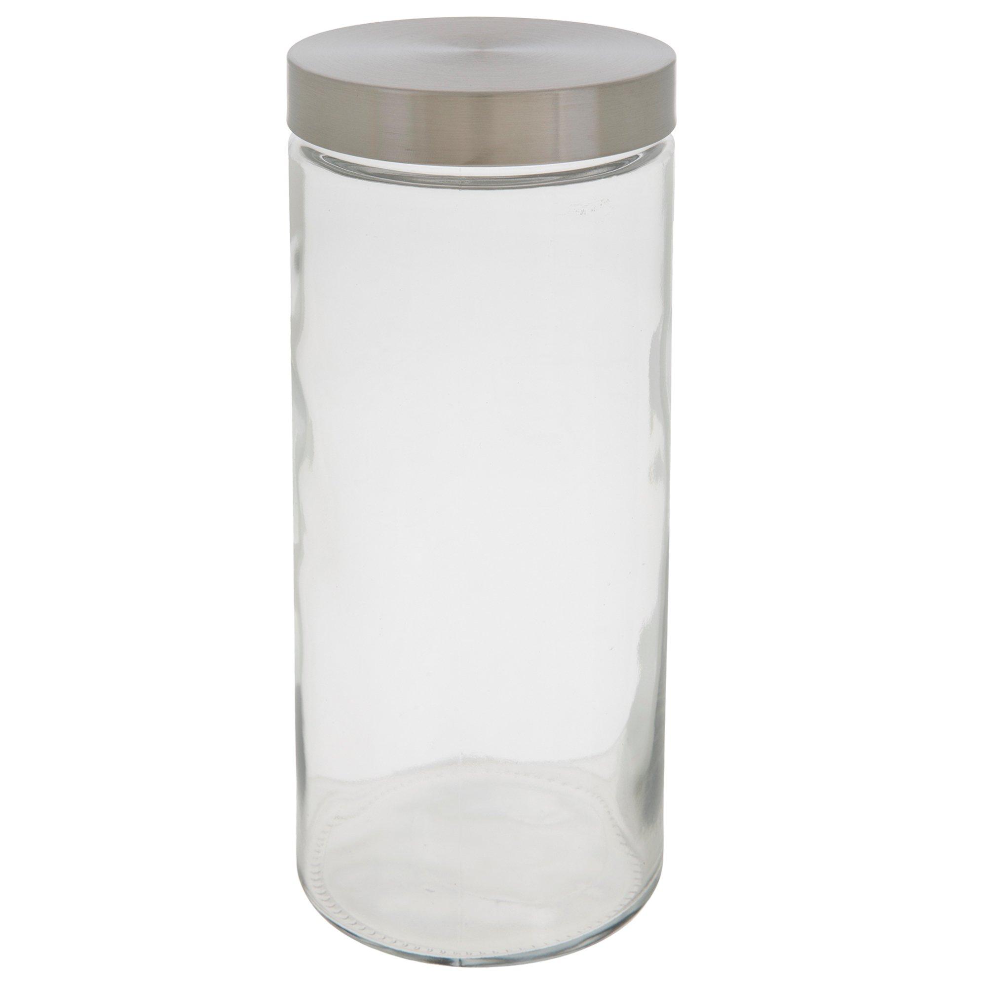 Glass Jar 75 ounces volume view 1