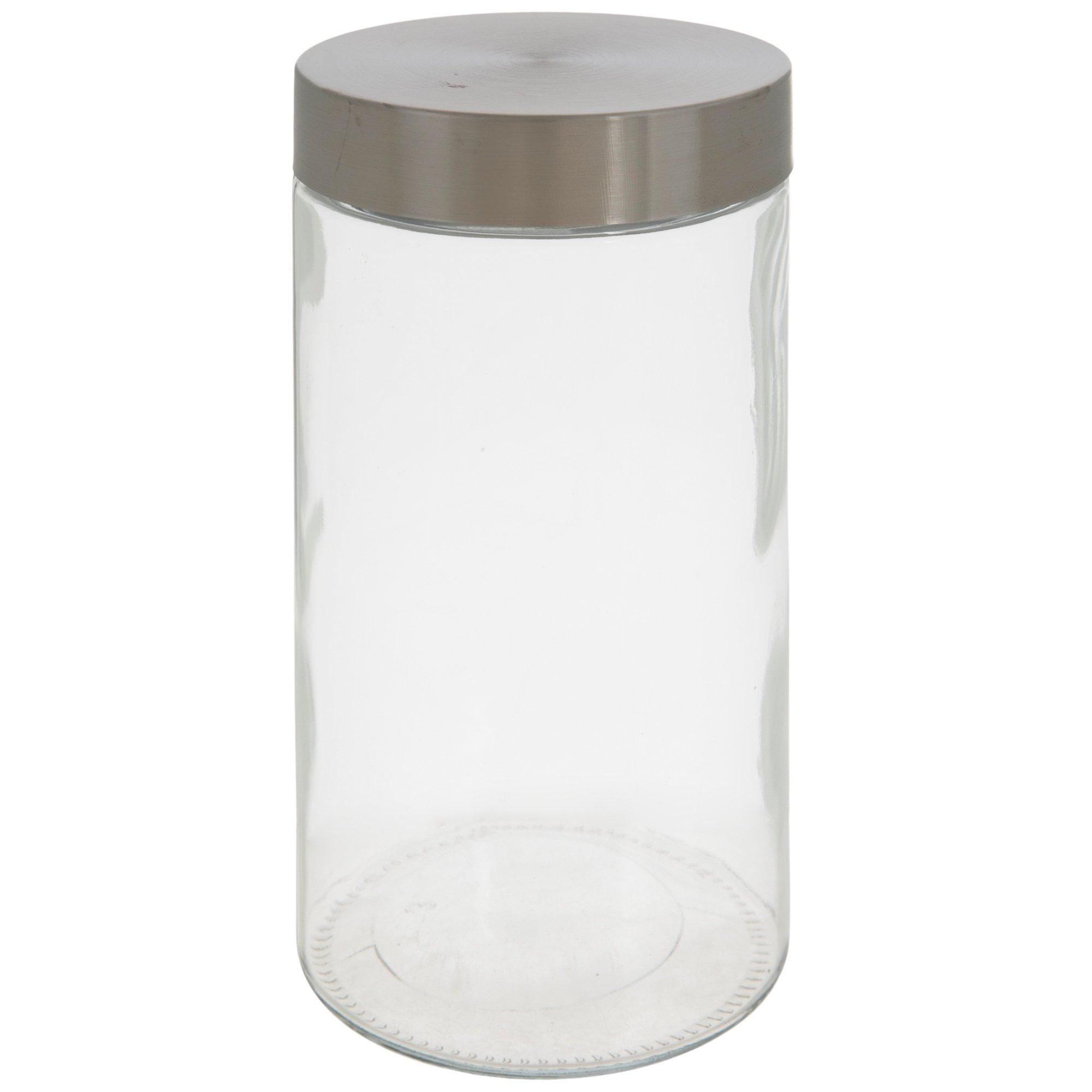 Glass Jar 58 ounces volume view 1