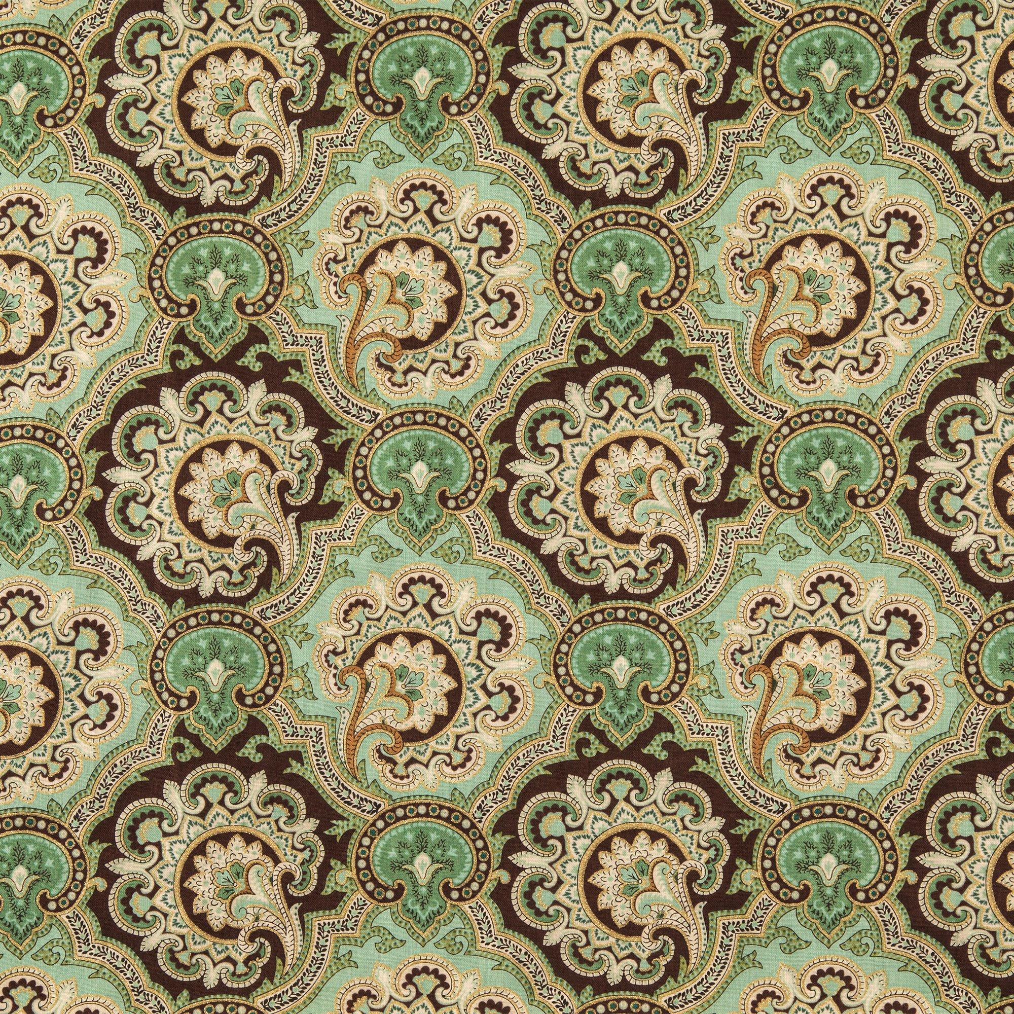 Paisley Medallion Cotton Calico Fabric | Hobby Lobby | 856625