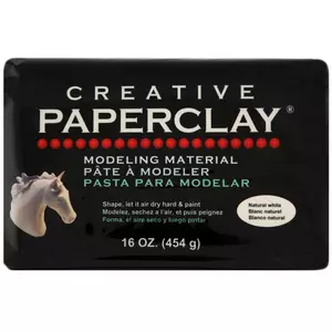 Natural White Creative Paperclay Air Dry Modeling Material