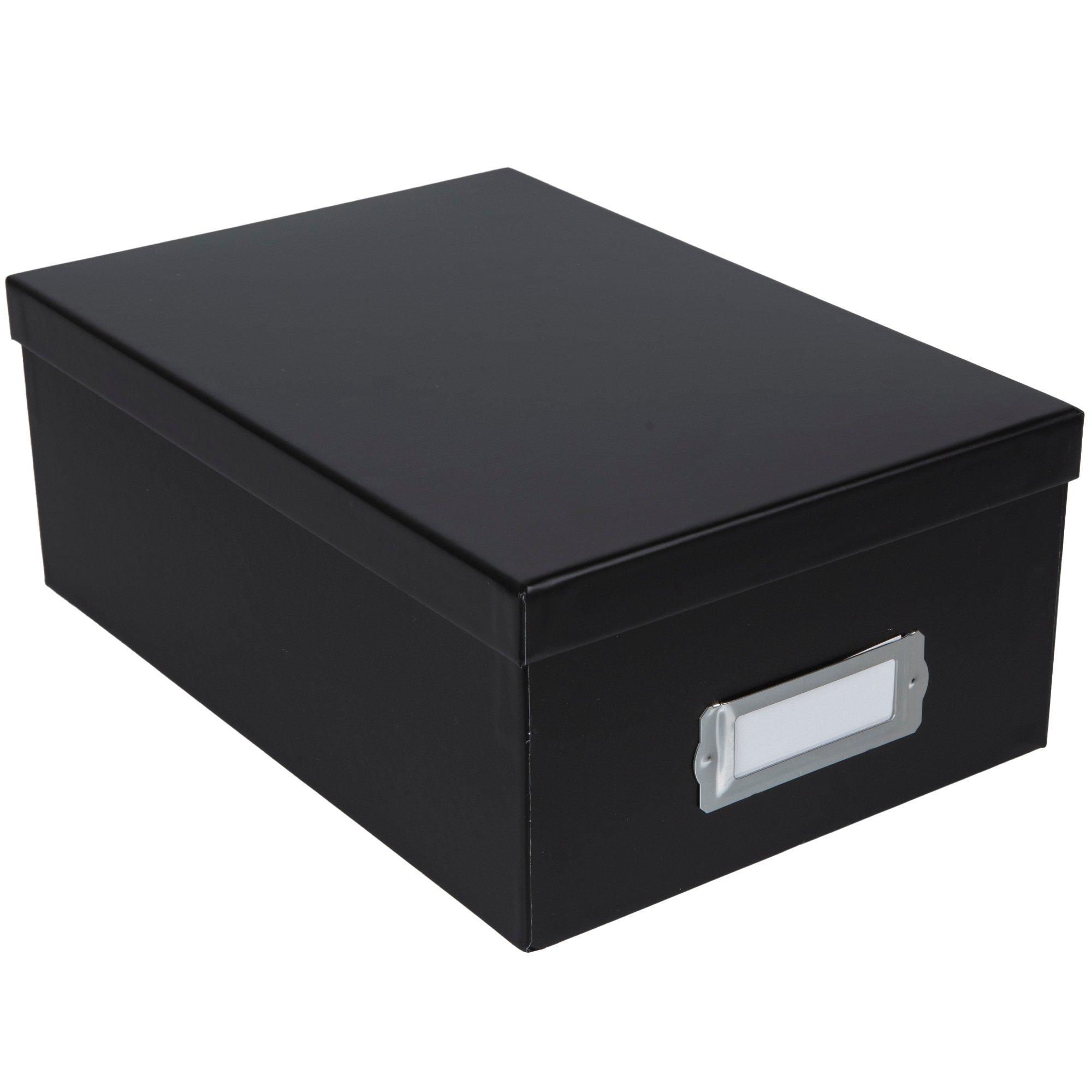 Black Photo Storage Box, Hobby Lobby