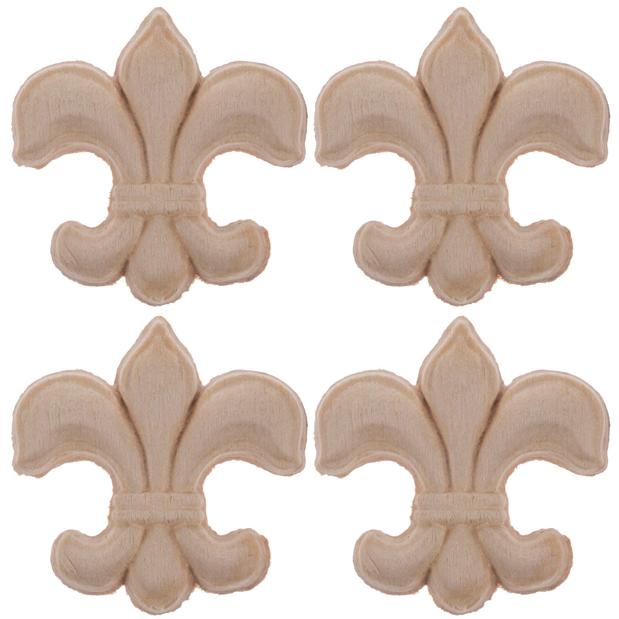 FleurDeLis Wood Appliques Hobby Lobby 859074