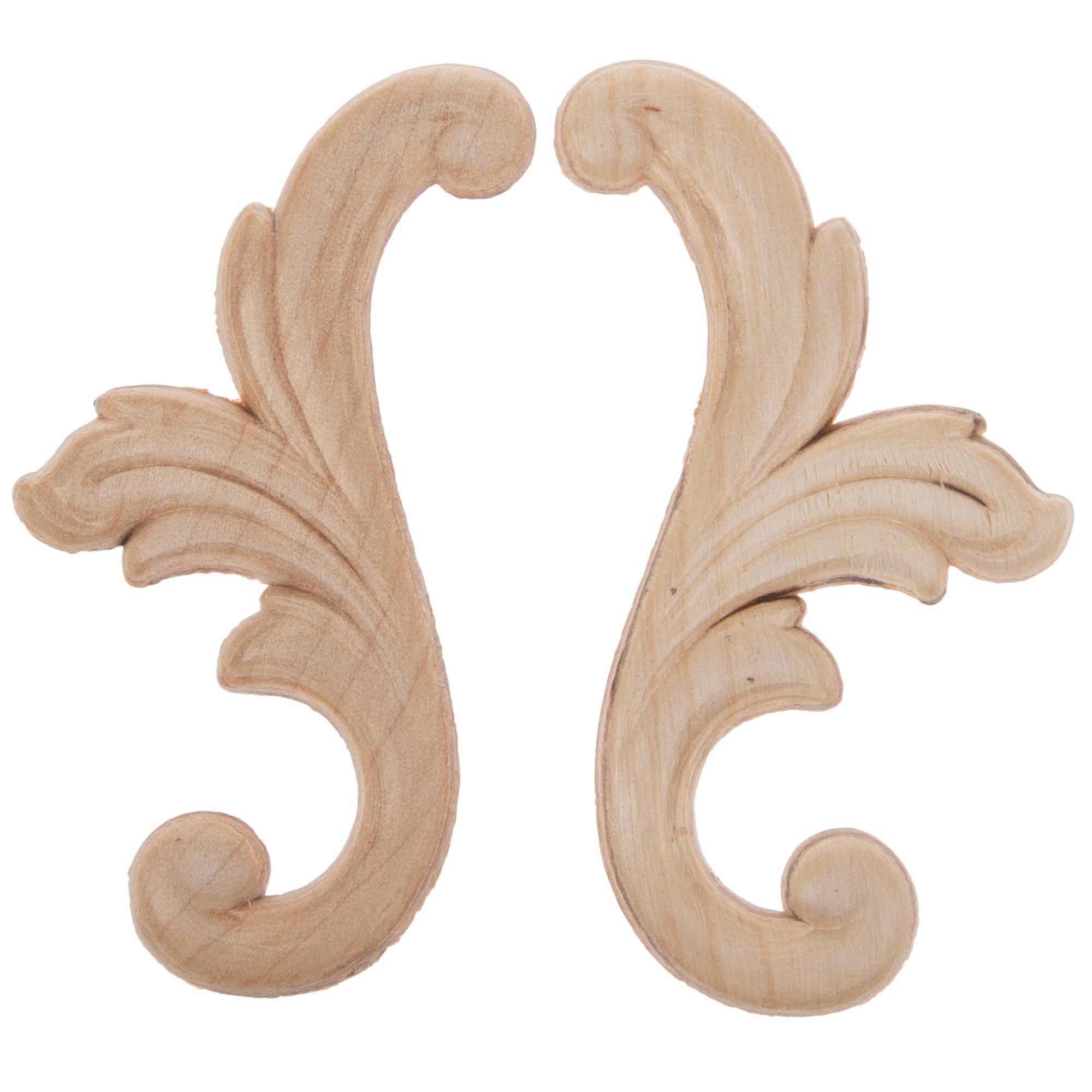 Feather Scroll Wood Appliques Hobby Lobby 859306