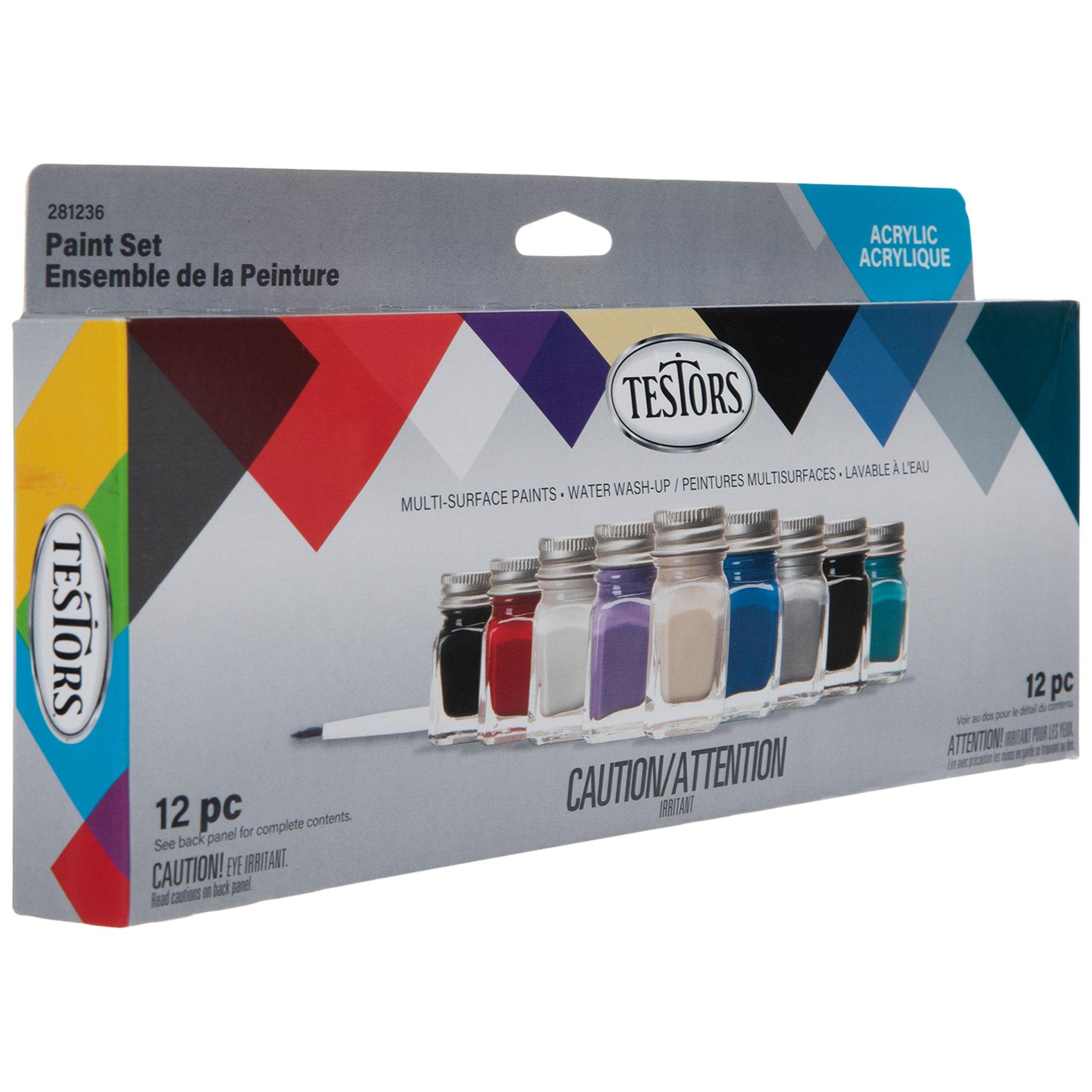 Auto Detail Acrylic Paint 9 Piece Set Hobby Lobby 859744