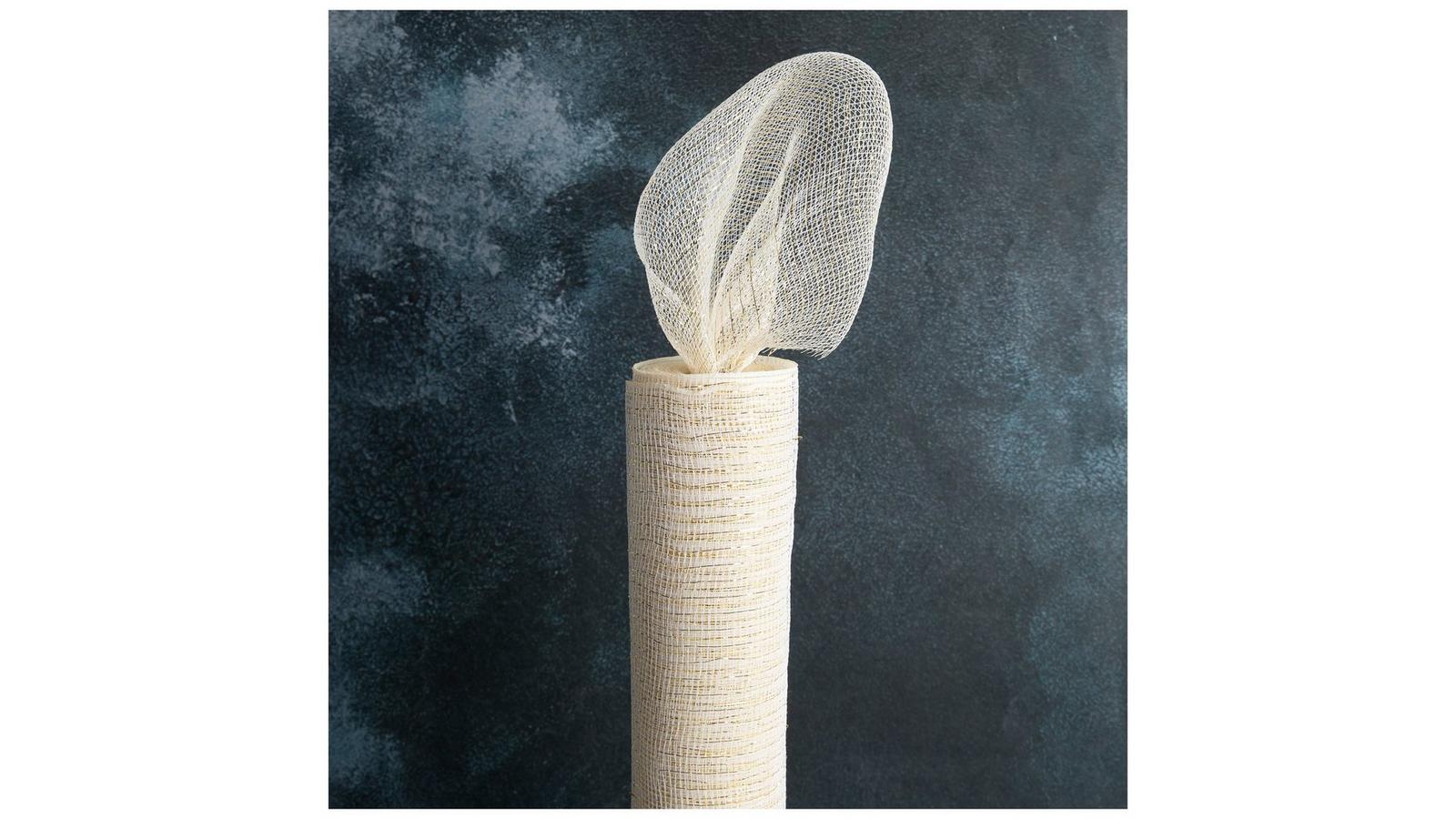 Metallic Deco Mesh Ribbon - 21