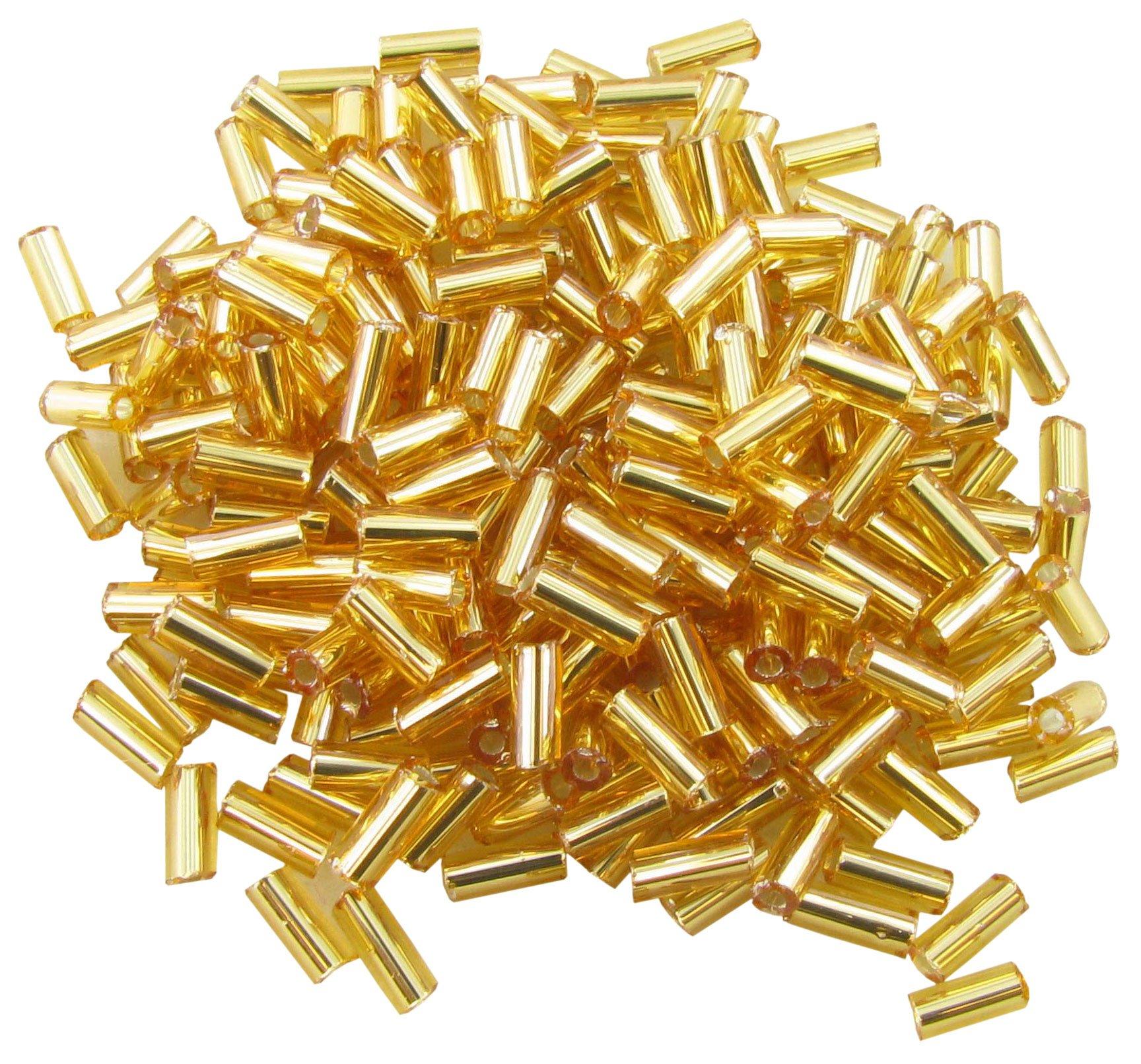 Czech Glass Straight Bugle Beads