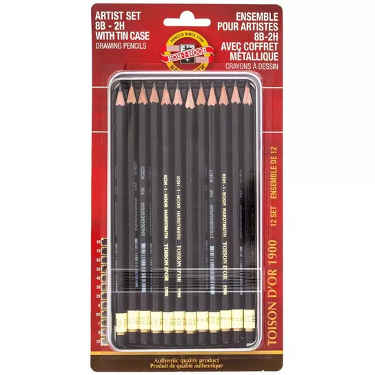 Kimberly Drawing Pencil 2H 2-Pack
