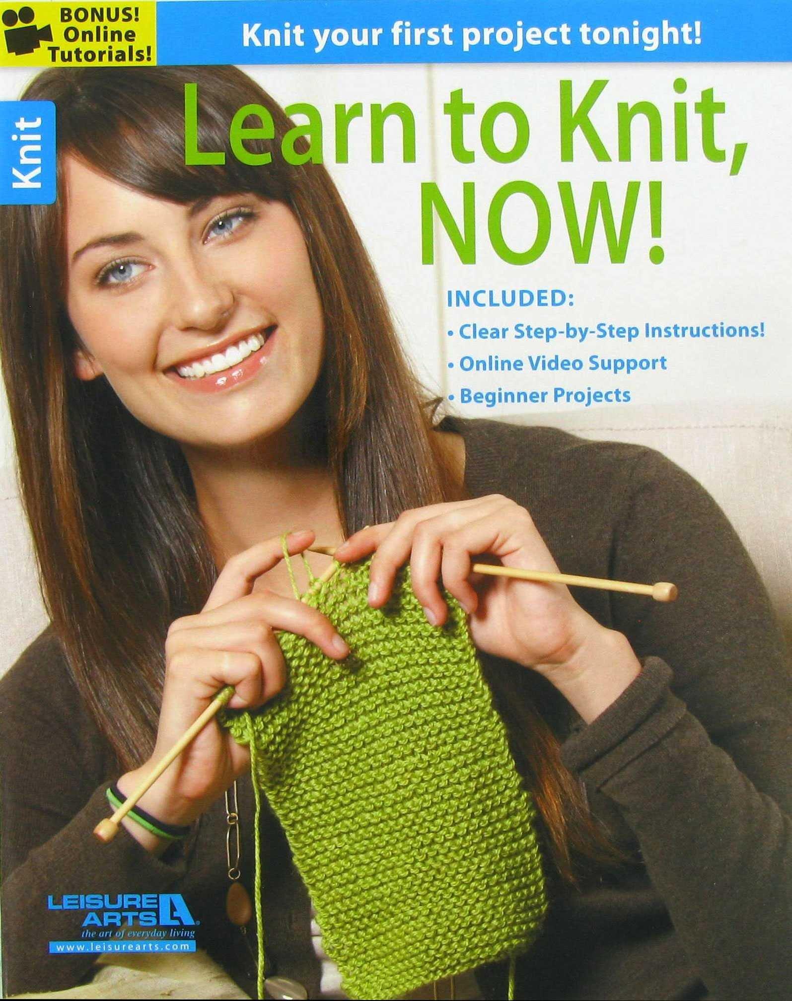 Learn to Knit, Now! Hobby Lobby 872036