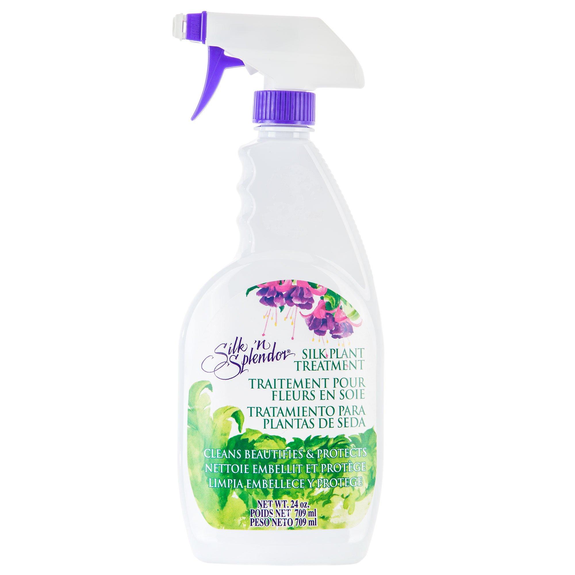 Botanical Science Simply Silk Plant Cleaner 32 Fl Oz. Spray Bottle And  Refill
