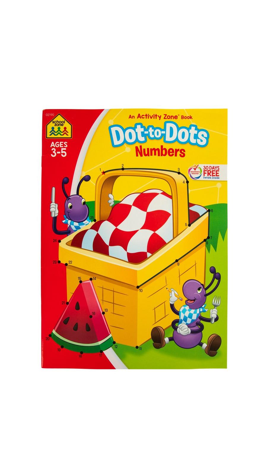Dot-To-Dots Numbers Workbook | Hobby Lobby | 876532