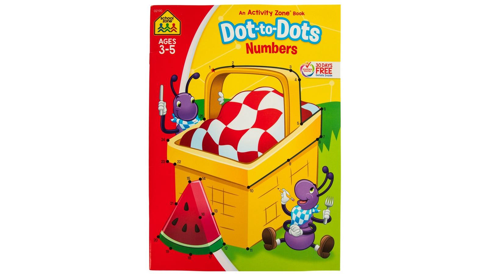 Dot-To-Dots Numbers Workbook | Hobby Lobby | 876532