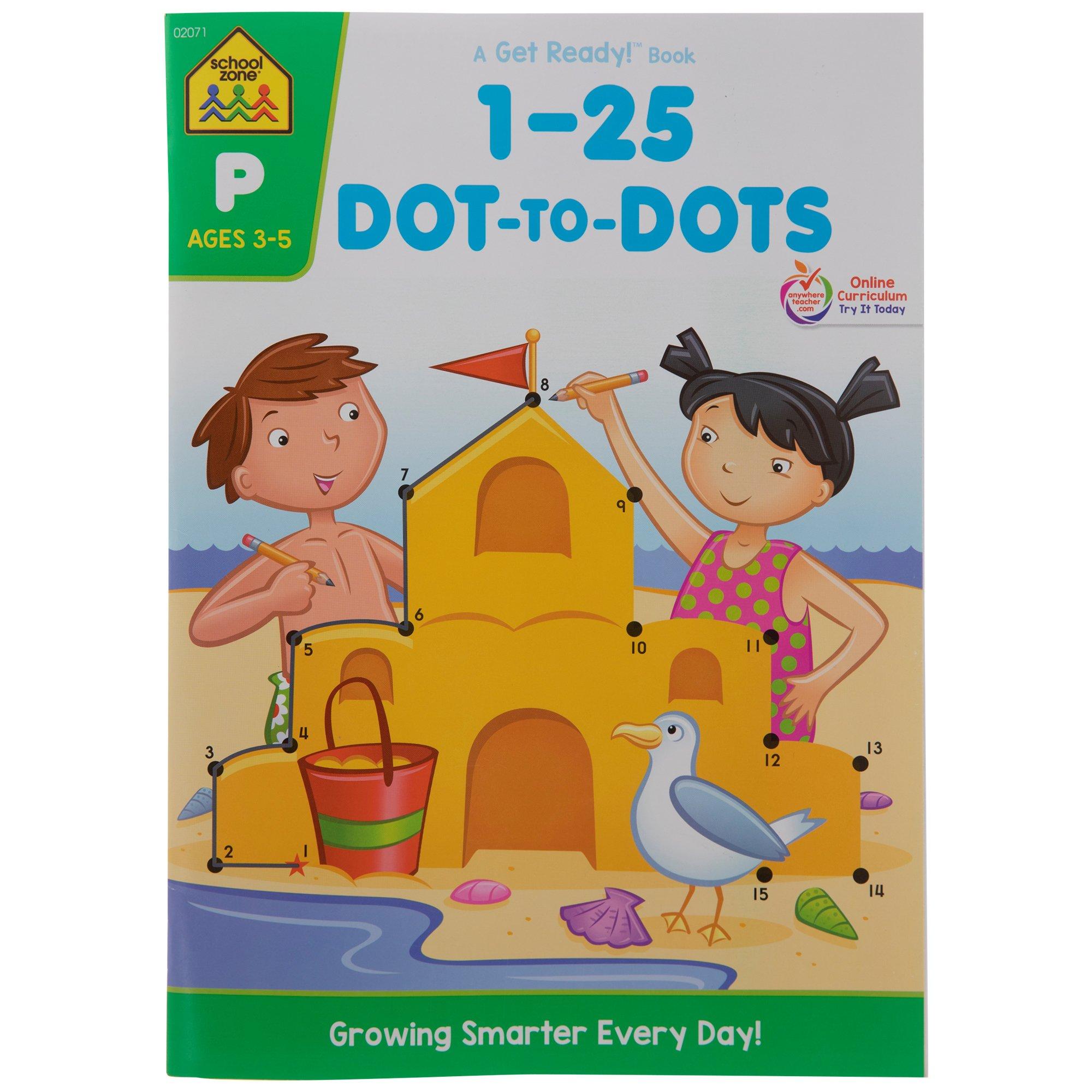 125 DotToDot Workbook Hobby Lobby 876540