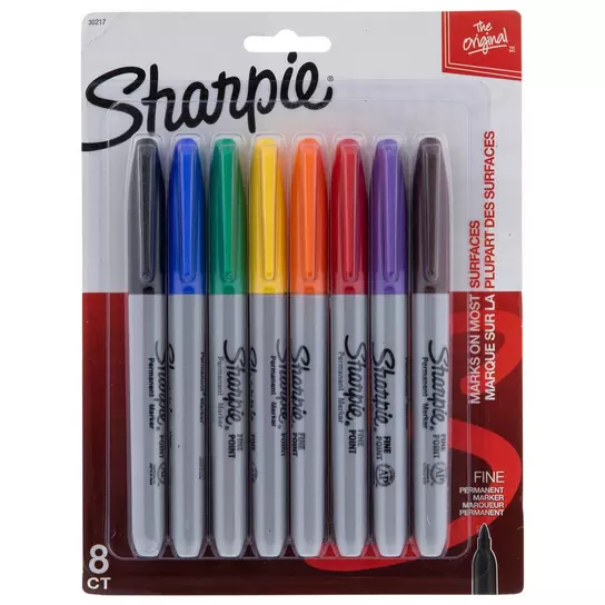 American Sharpie Permanent Markers Set 8/12/24colors Eco-friendly Paint  Marker Pen Waterproof Stationery Art Supplies - AliExpress
