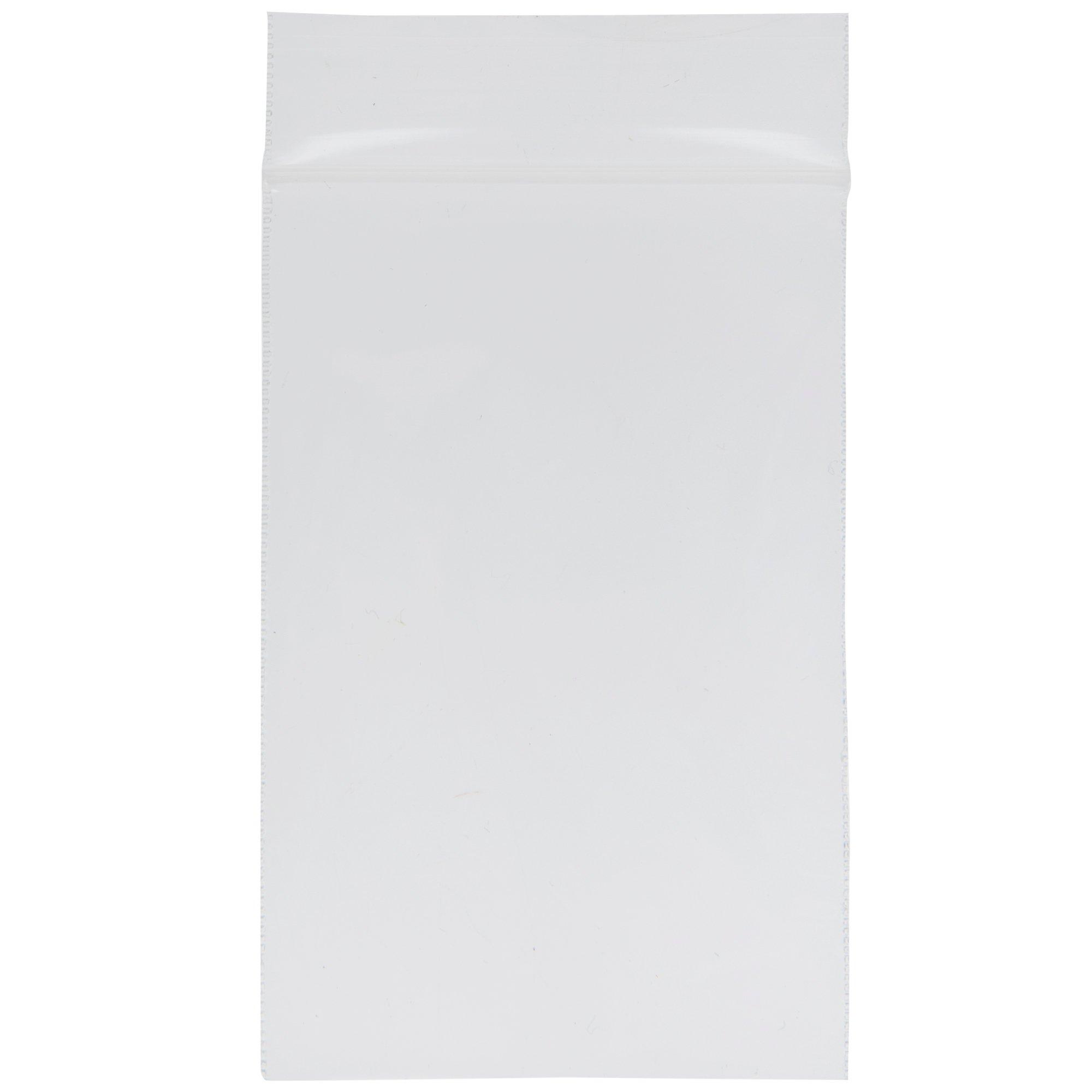 thumbnail image 2 of 100 Pack Self Adhesive Clear Mini Plastic Bags – 2x2 Inch – Seal Top 2 of 6
