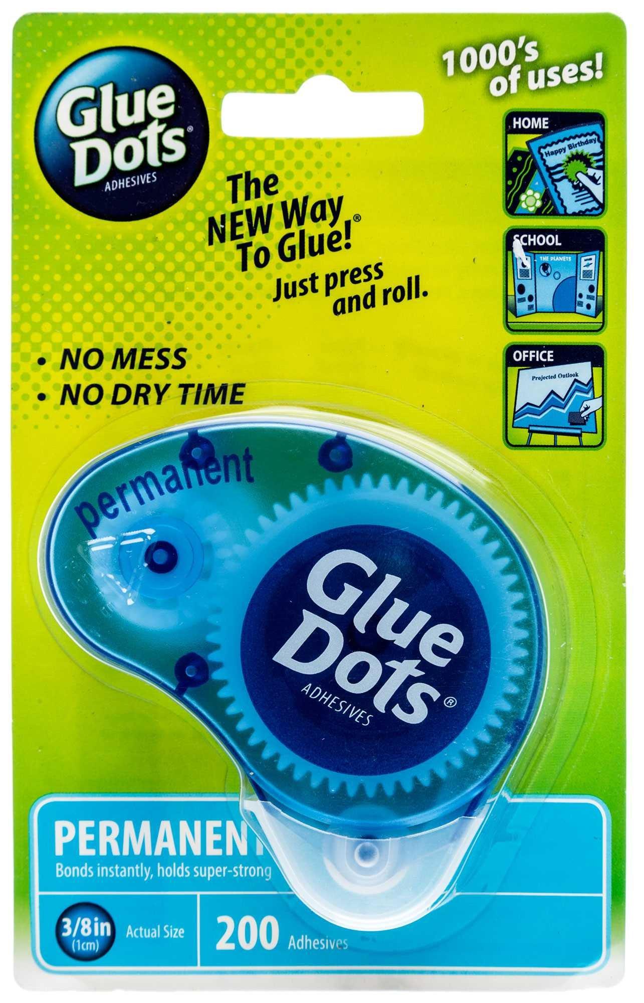Glue Dots Permanent Adhesives - 3/8, Hobby Lobby