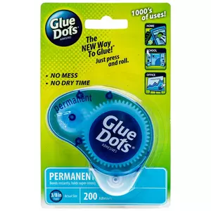 Glue Dots 1/2'' Dots School Value Pack - 600PK/Craft
