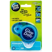 Glue Dots Permanent Adhesives - 3/8"