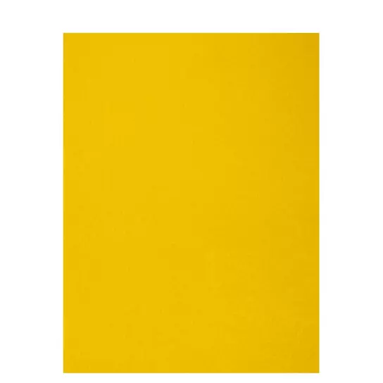 Yellow Felt Fabric