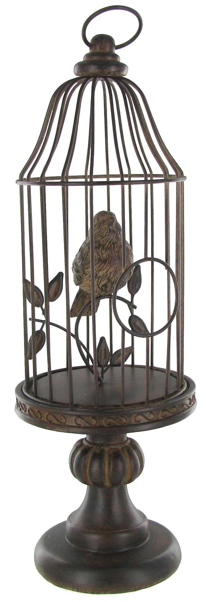 Rustic Metal Bird Cage Style Holder – Lillian Elsie Home