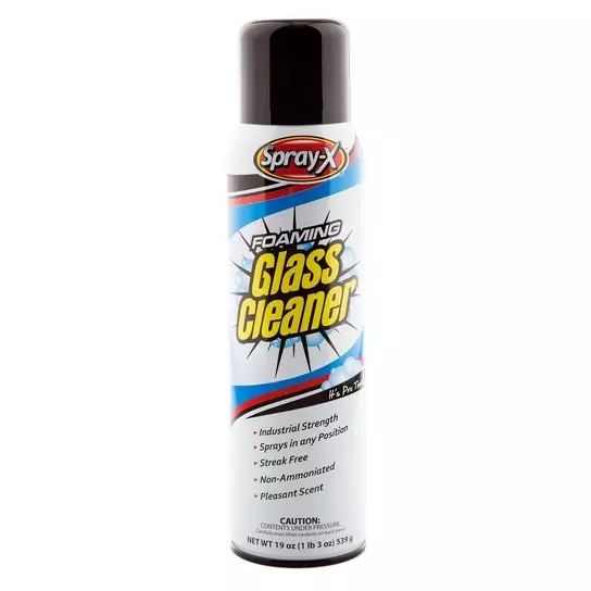 Sprayway Glass Cleaner Aerosol Spray, 19 oz, Pack of 2