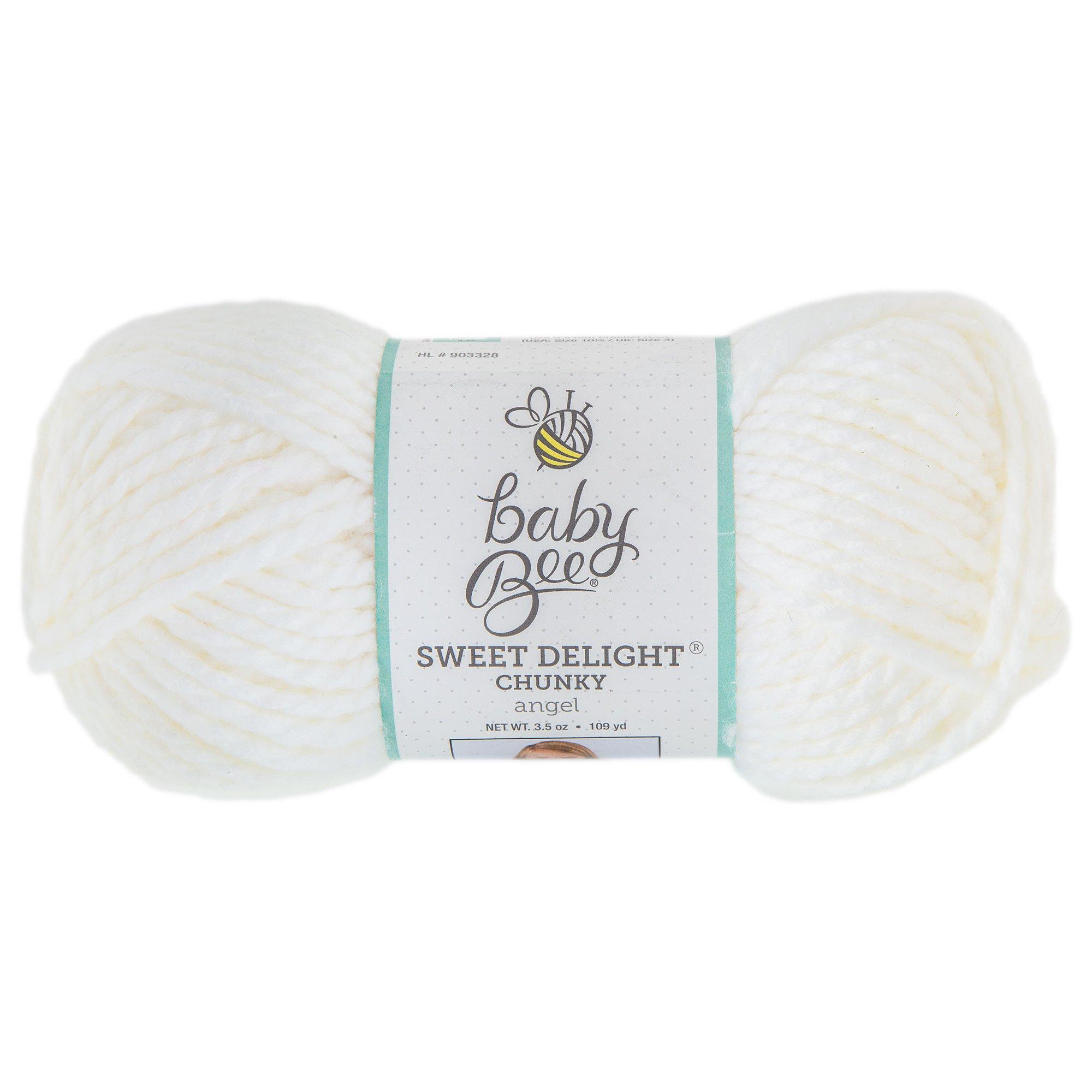 Hobby Lobby Baby Bee Sweet Delight Chunky Yarn - Gray Multi - FREE