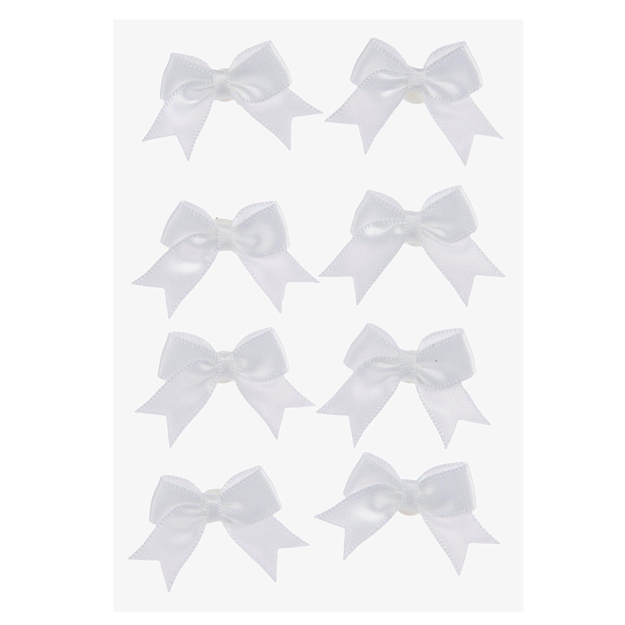 2.5 Square Bow Lattice Sticker - Set of 12 - WH Hostess Social Stationery