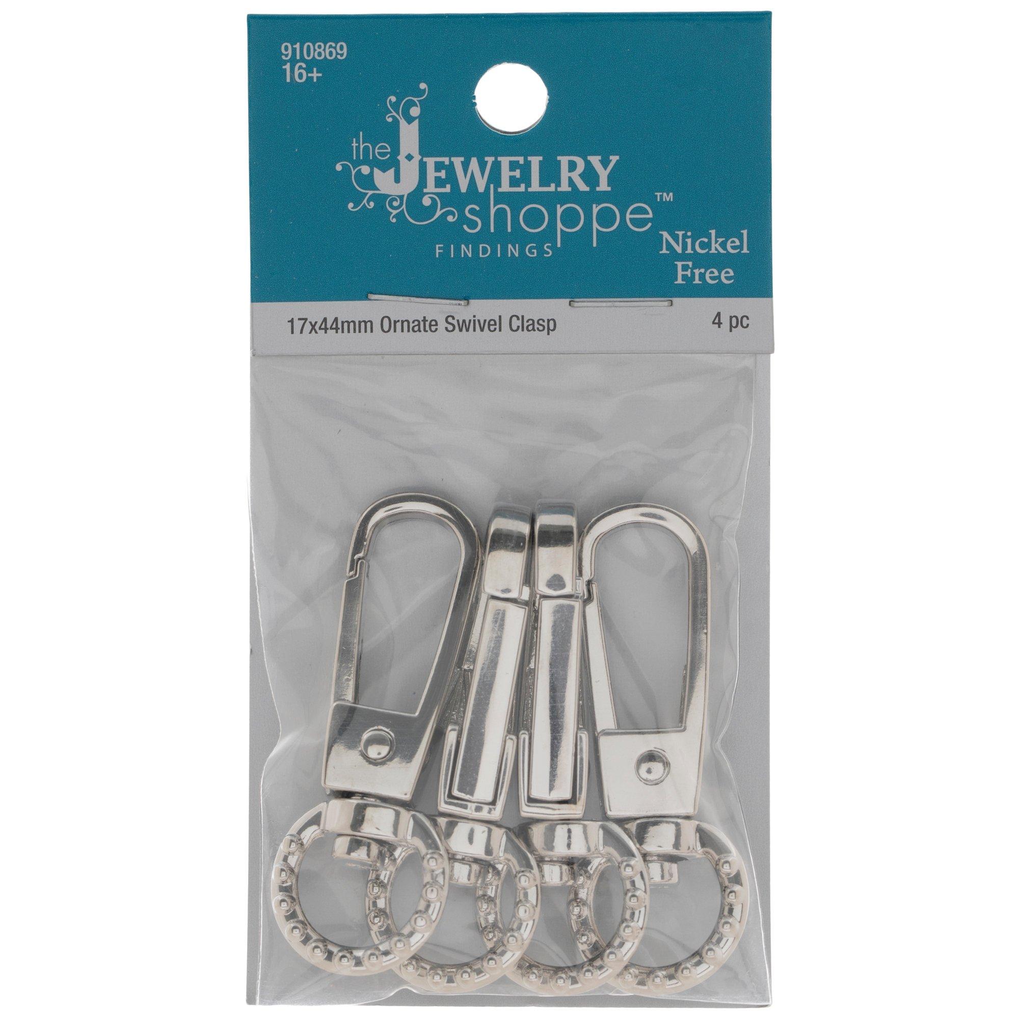 Ornate Swivel Clasps - 17mm x 44mm