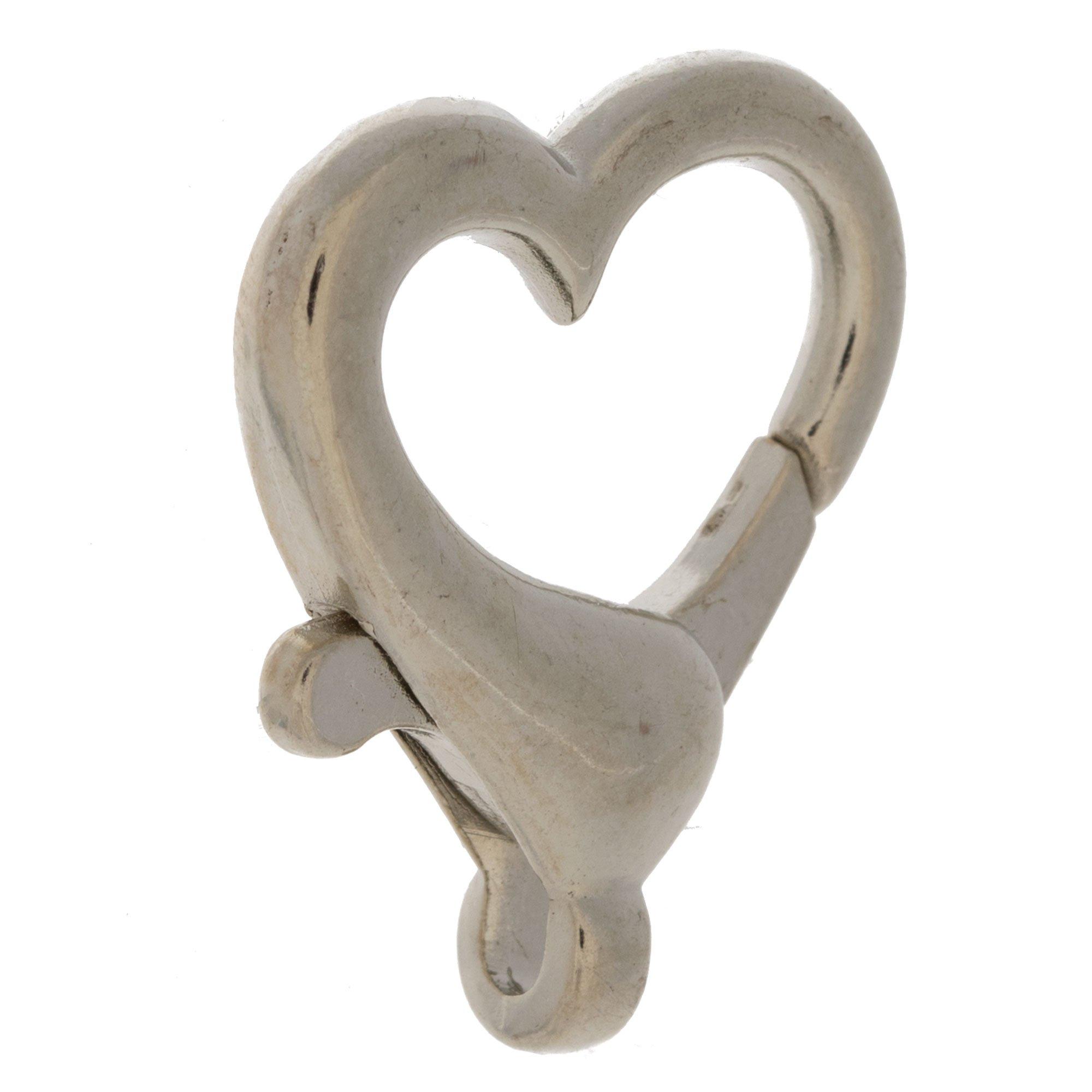 5-10pcs Strong Magnetic Clasps Rhodium Ball/heart-shape Clasps