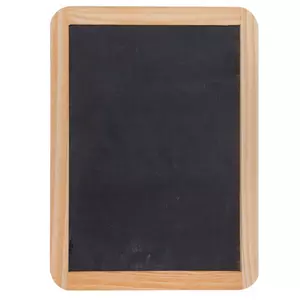 Double-Sided Black Slate Chalkboard
