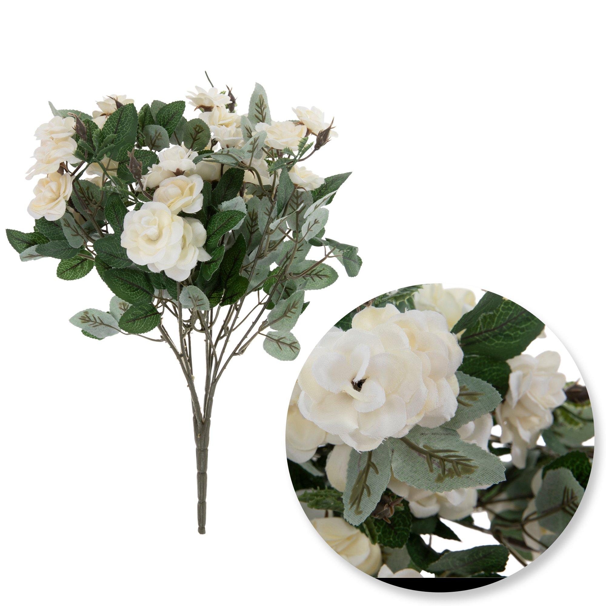 あきさま売約済み簪〈Bouquet・大人のWhiterose＆minirose〉 あきさま売約済み簪〈Bouquet・大人のWhiterose＆minirose〉 ヘア