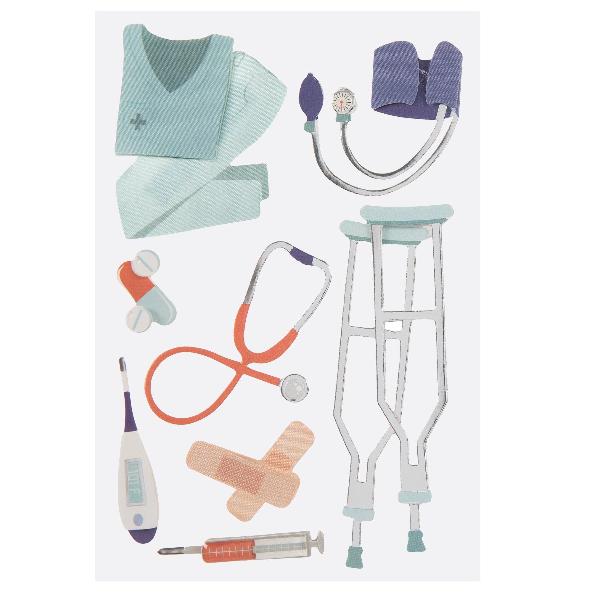 Nurse 3D Stickers Hobby Lobby 916015