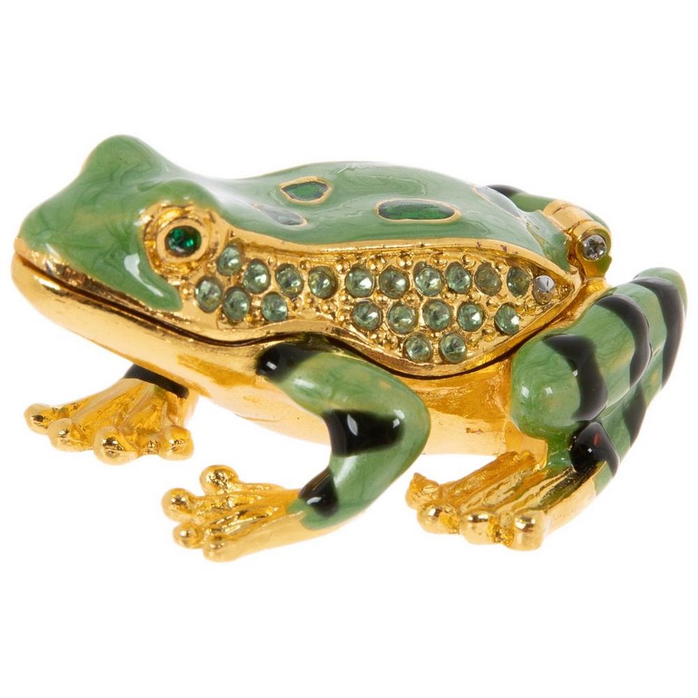 Green Frog Rhinestone Jewelry Box | Hobby Lobby | 916049