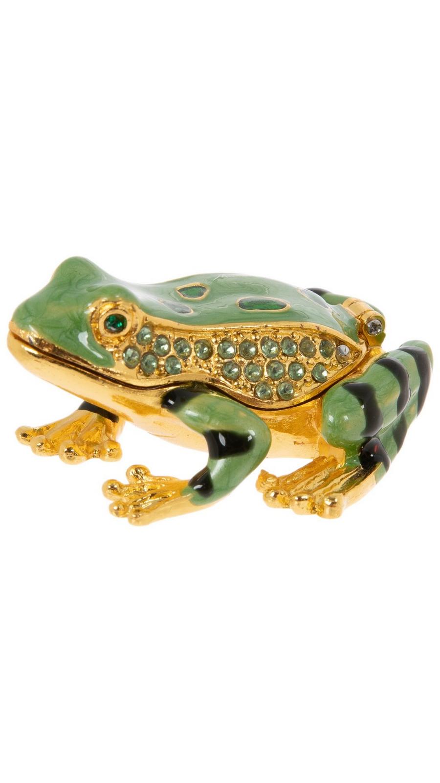 Green Frog Rhinestone Jewelry Box | Hobby Lobby | 916049