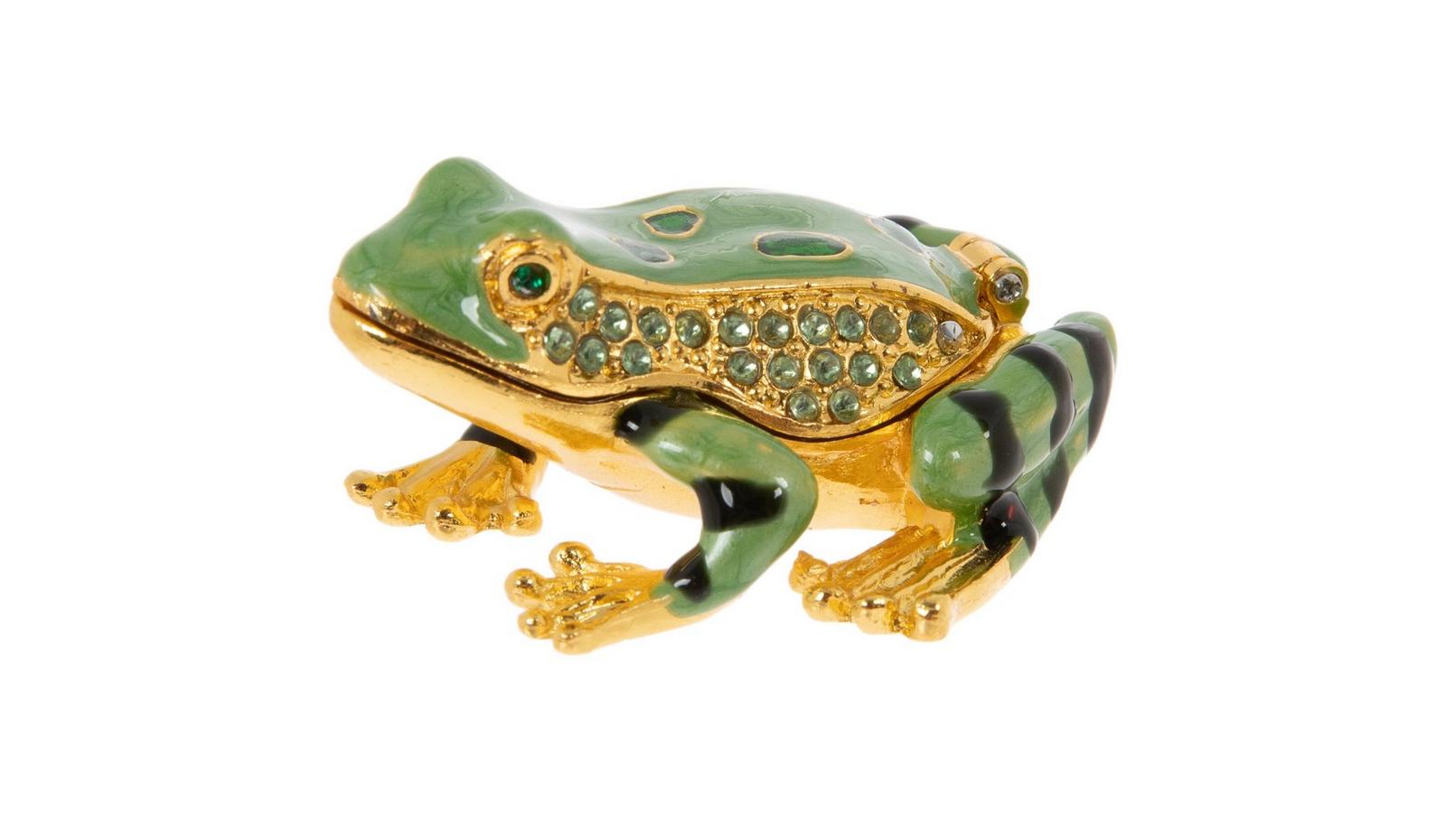 Green Frog Rhinestone Jewelry Box | Hobby Lobby | 916049