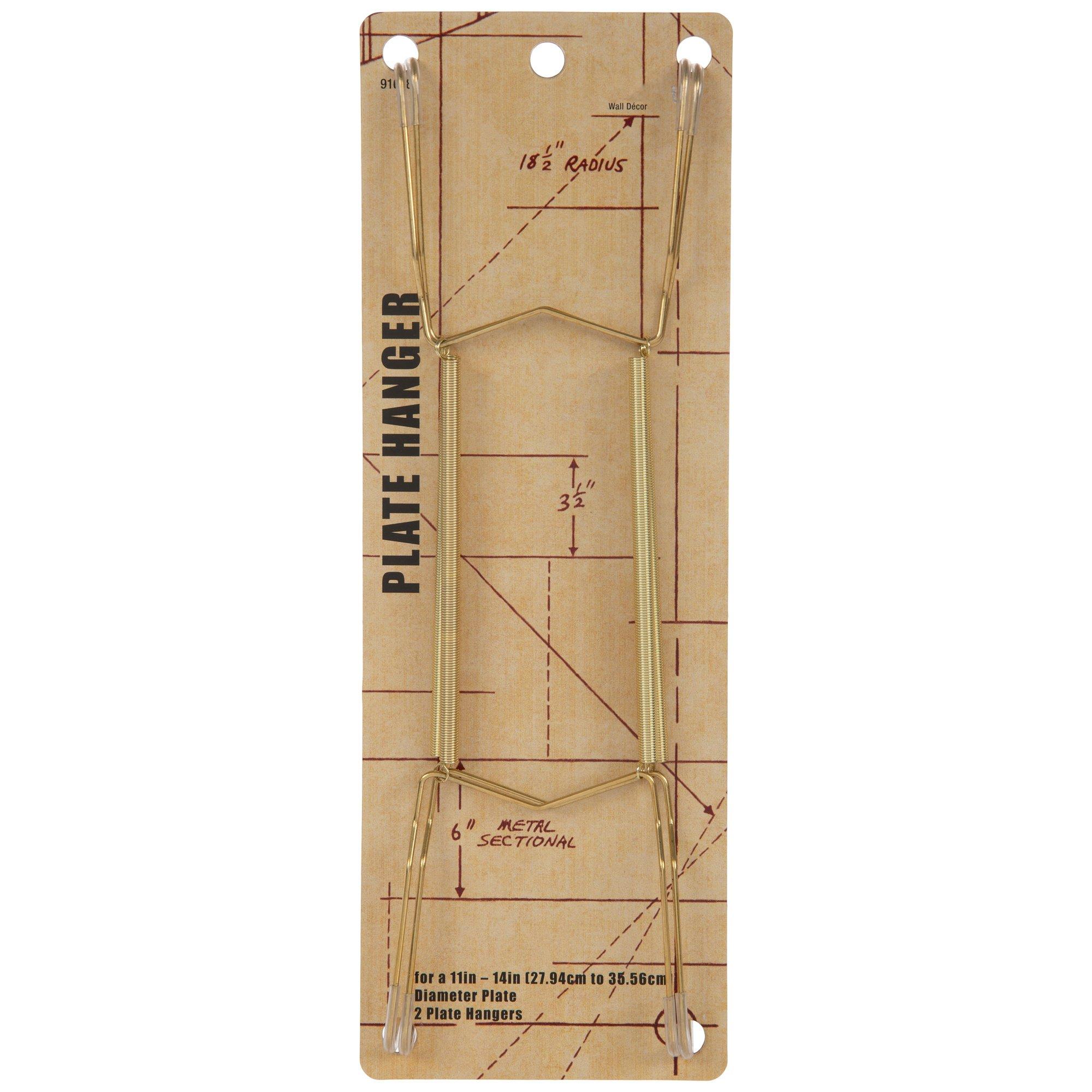 Gold Metal Plate Hangers Hobby Lobby 916189