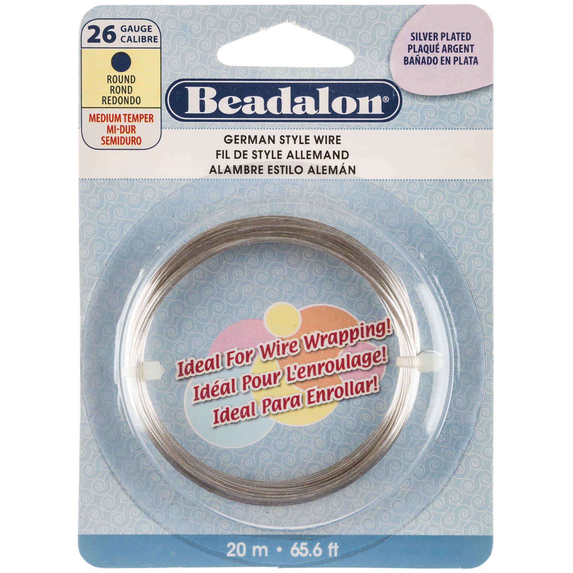 9 Pack: Beadalon® 26 Gauge Round German Style Wire