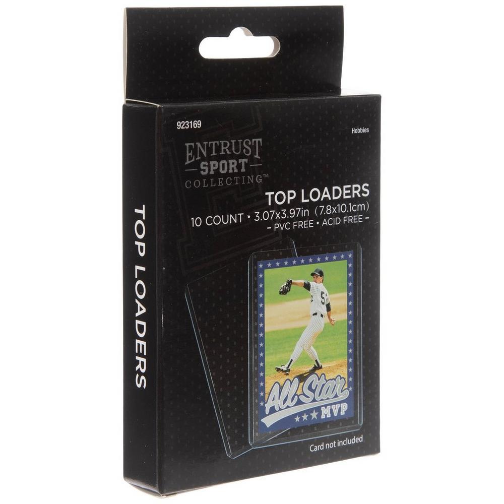 top loader card sleeves near me Foldermax 100 Loaders 3x4 Regular 35pt Toploader Holder and 1  Card collections store Thick 180 point size Fanatics Collector Bundle - 50
