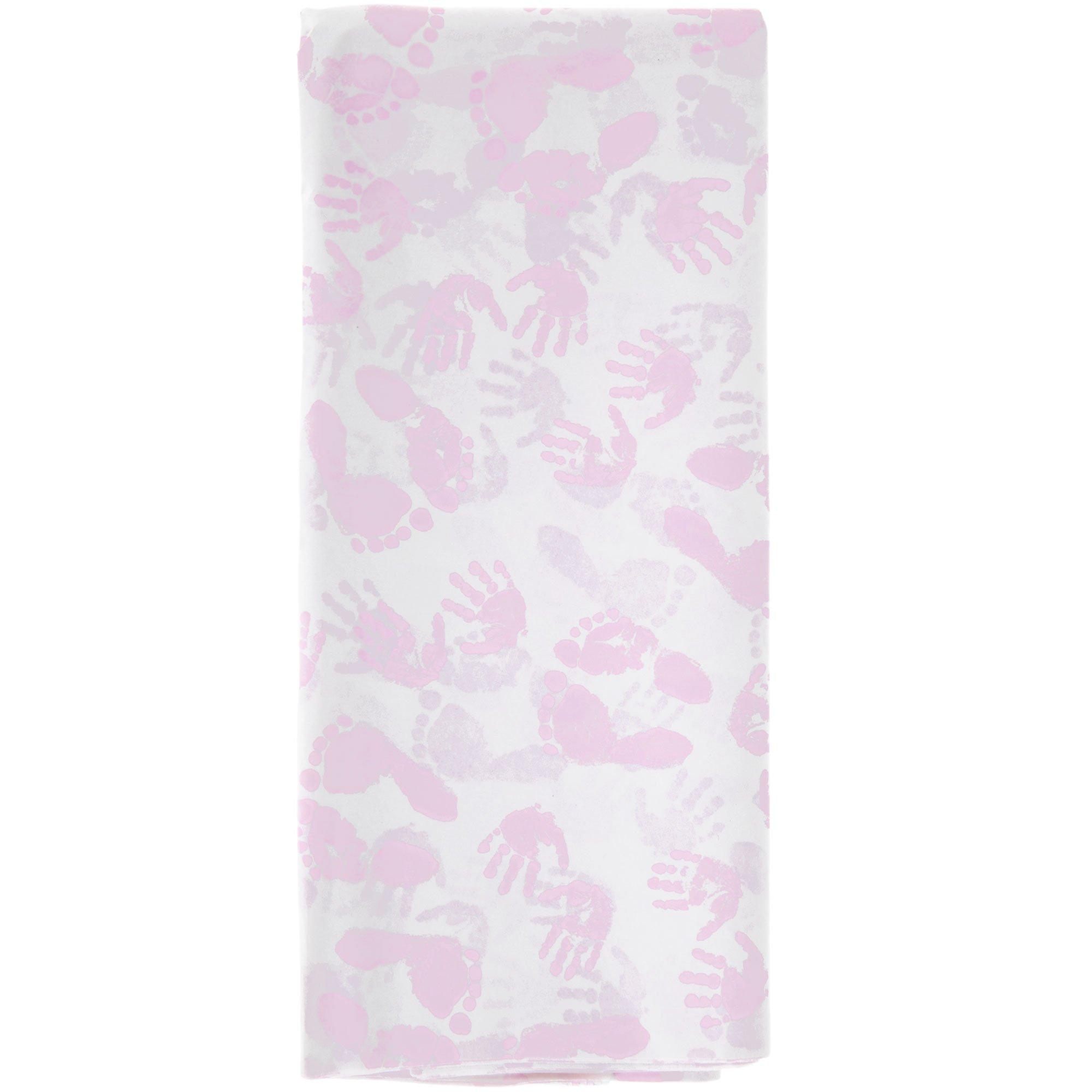 Pink & Mint Metallic Floral Tissue Paper, Hobby Lobby