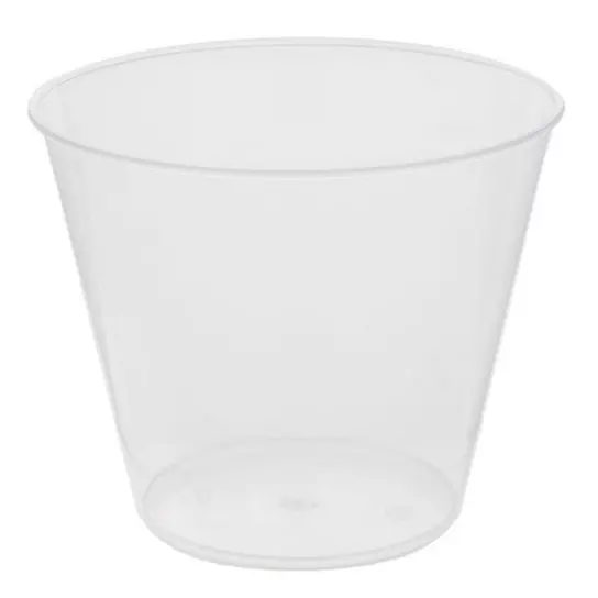 Choice 12 oz. Translucent Thin Wall Plastic Cold Cup - 50/Pack