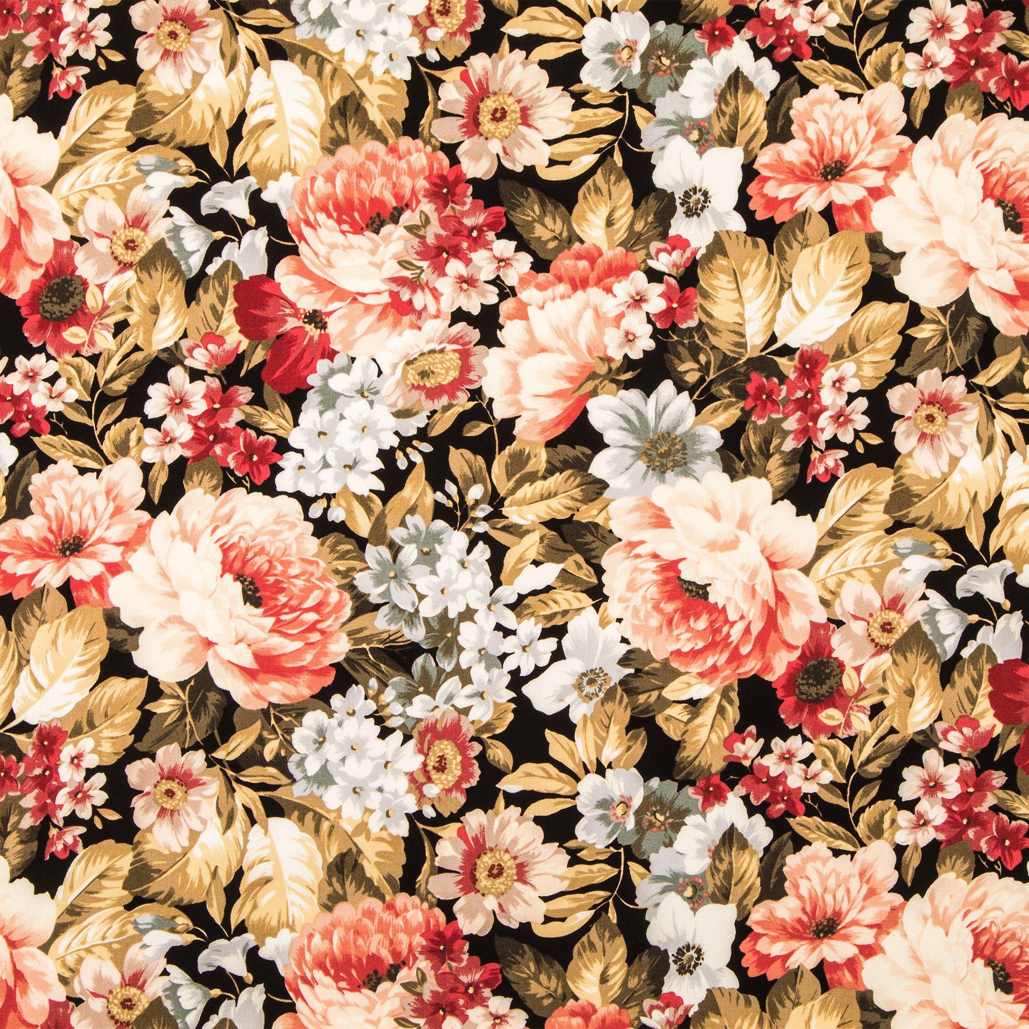 Calico Floral Stripe — Lisa Fine Textiles