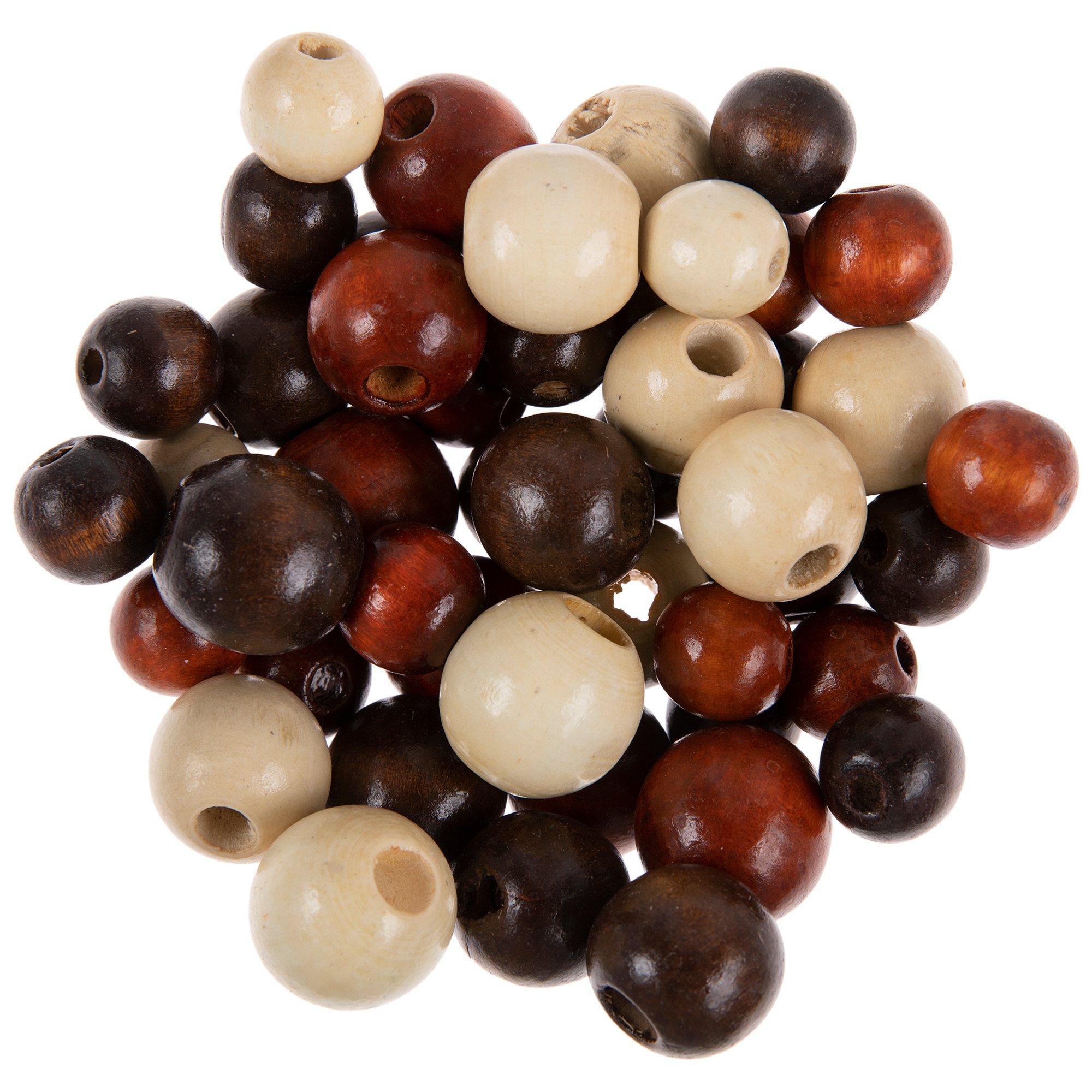 Round Wood Beads Hobby Lobby 930396