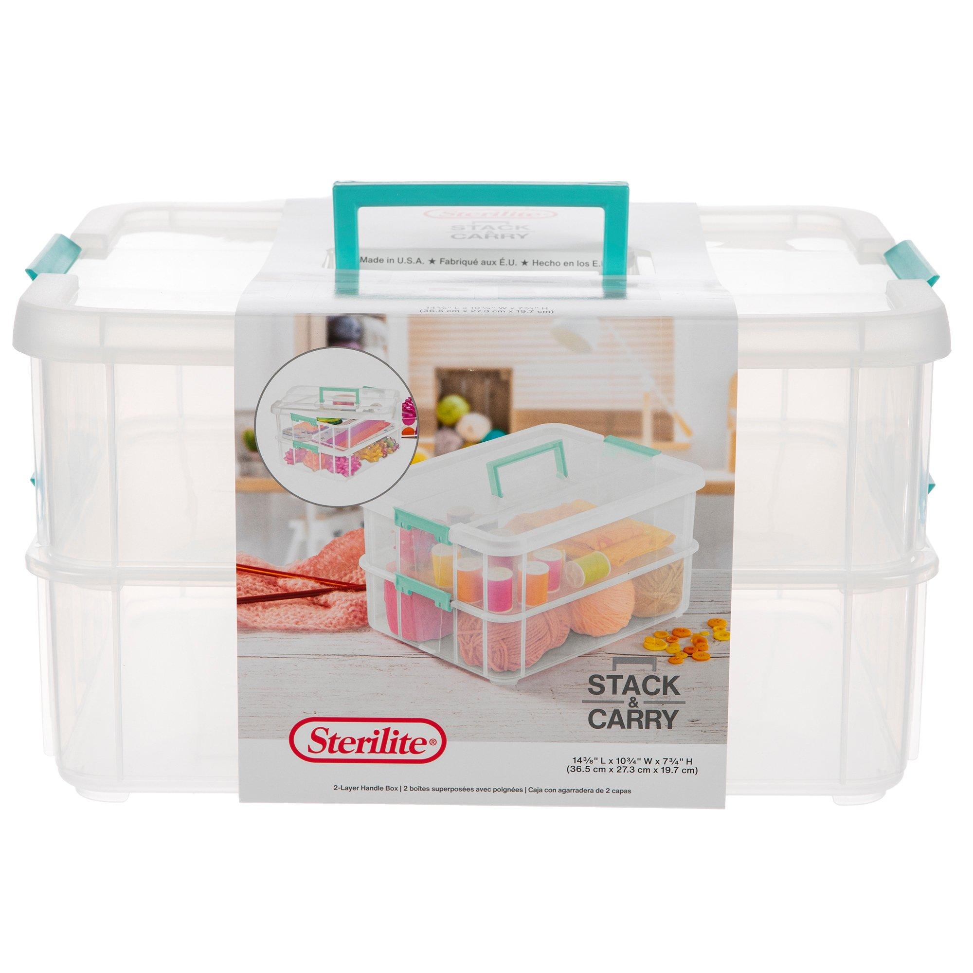 STORAGE SERIES／ボックス （STACK CONTAINERS） Stack & Pull® Storage Box - 5 QT, 10 Pack, Pearl – IRIS USA