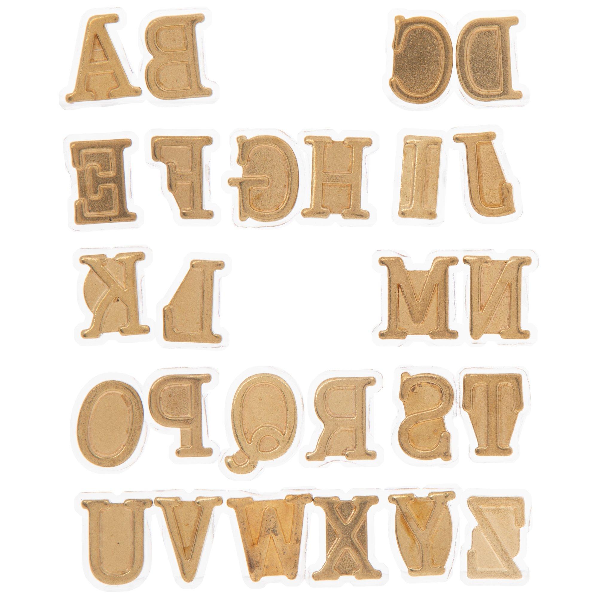 Walnut Hollow Hot Stamps Uppercase Alphabet Set