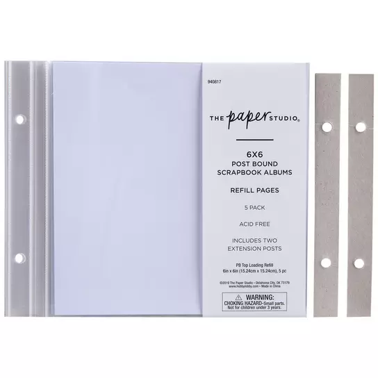 Album Refill Pages - 6 x 6, Hobby Lobby
