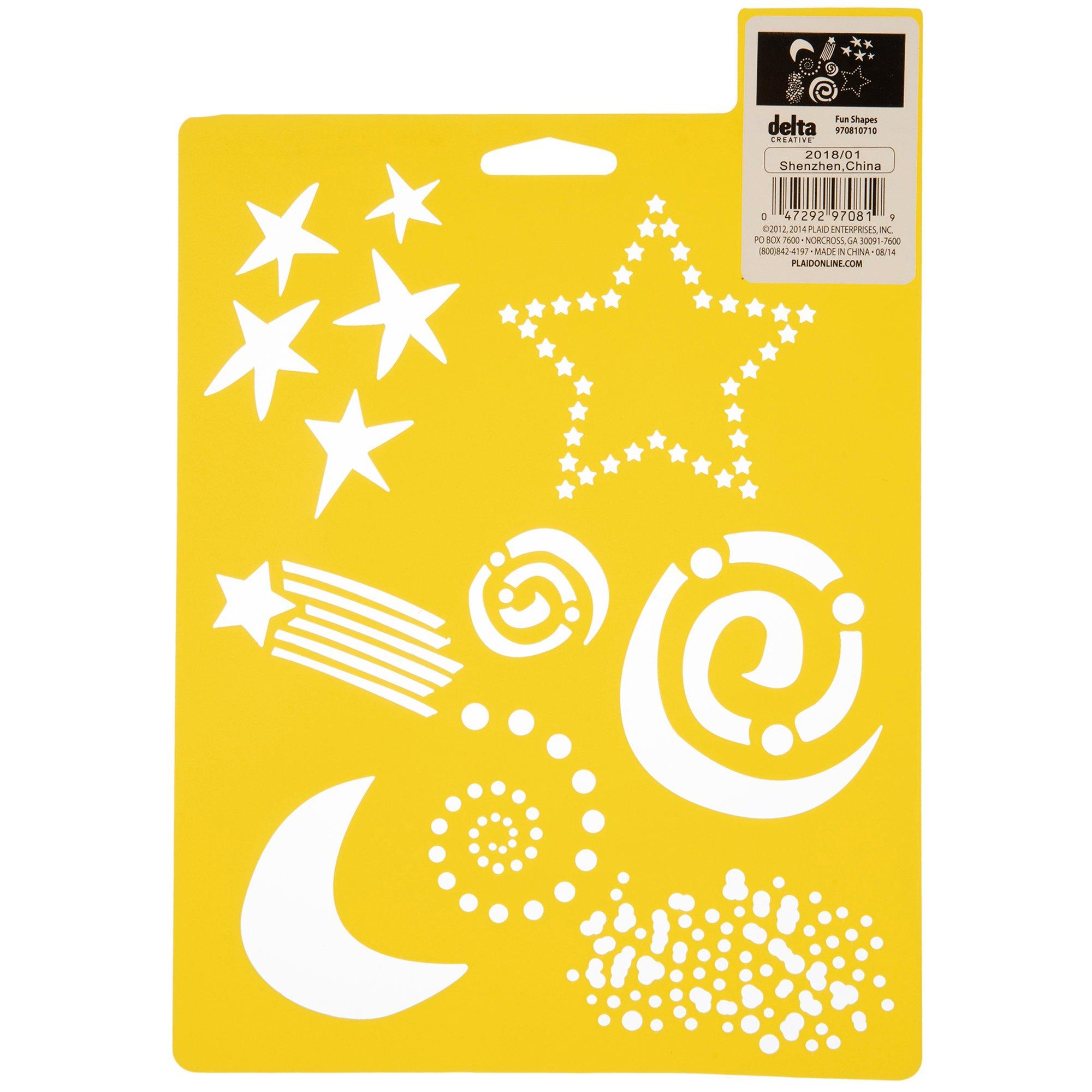 Stars Stencil Hobby Lobby 943951