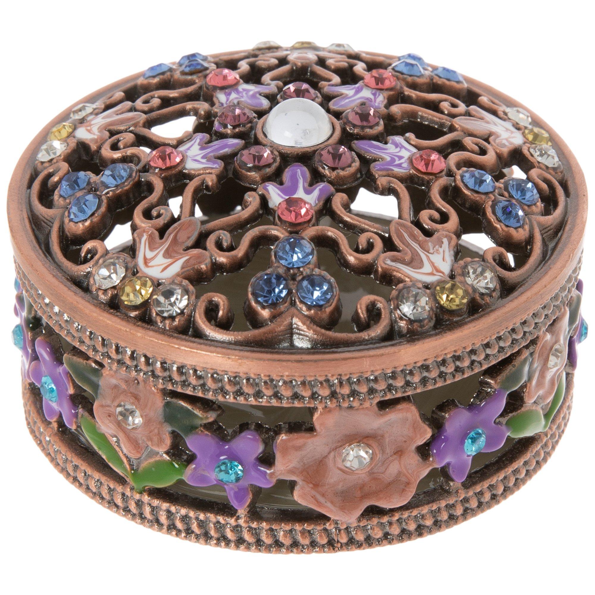新品　Swan Jewelry Box サクラピンク Pink Swan Rhinestone Jewelry Box | Hobby Lobby | 2508851