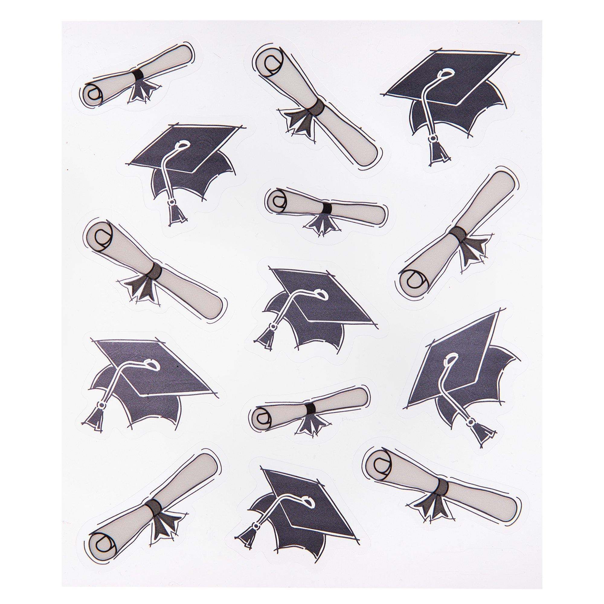 Graduation Cap Stickers Hobby Lobby 946764