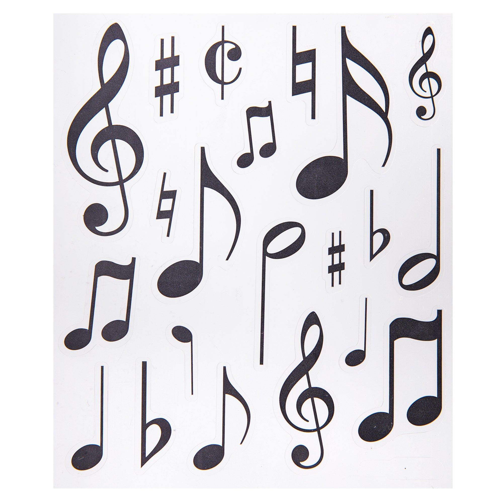 The Paper Studio, Music Note Stickers, 42 Stickers, Mardel